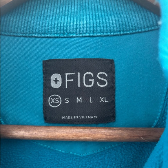 FIGS On-Shift Fleece Full-Zip Jacket XS - Picture 3 of 4